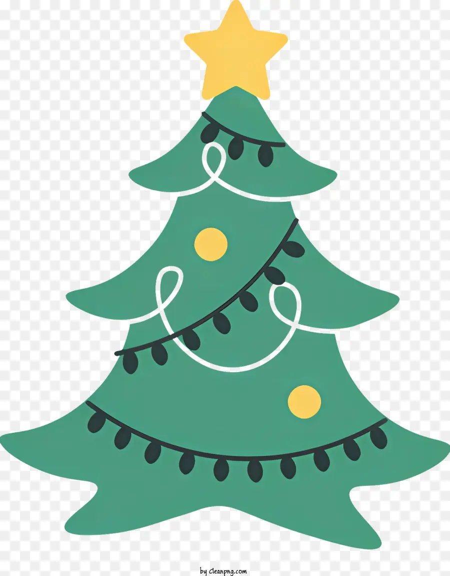 árbol De Navidad，Verde PNG