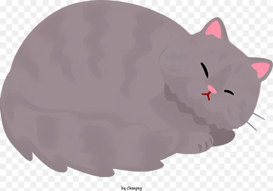 El Gato Gris，Dormir Gato PNG