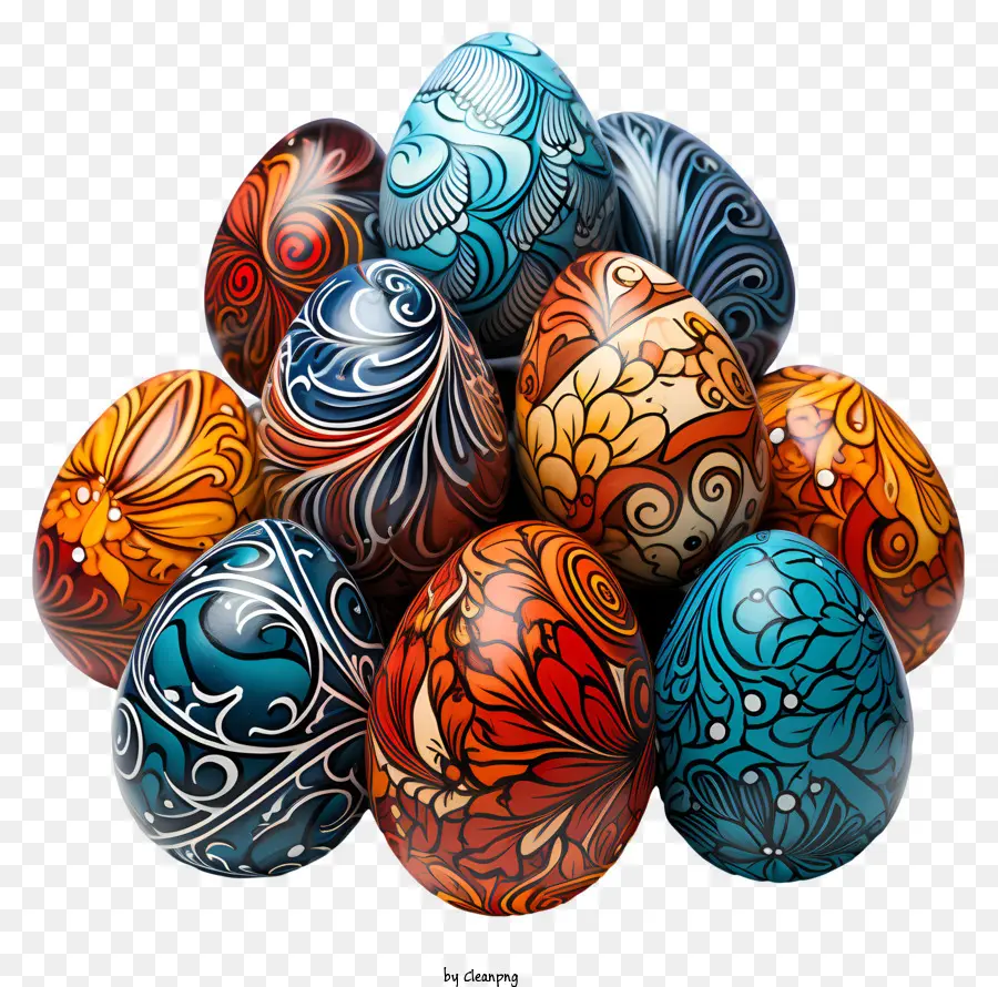 Los Huevos De Colores，Diseños únicos PNG