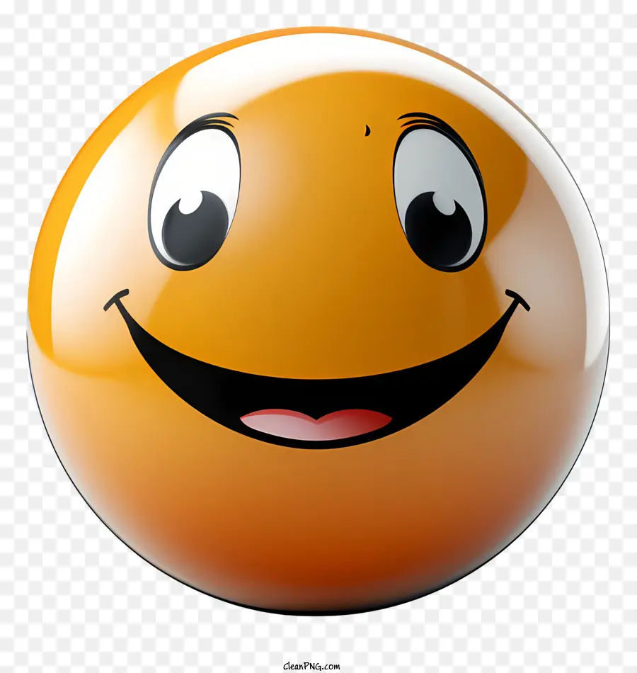 Cara Sonriente Animada，Emoticono PNG