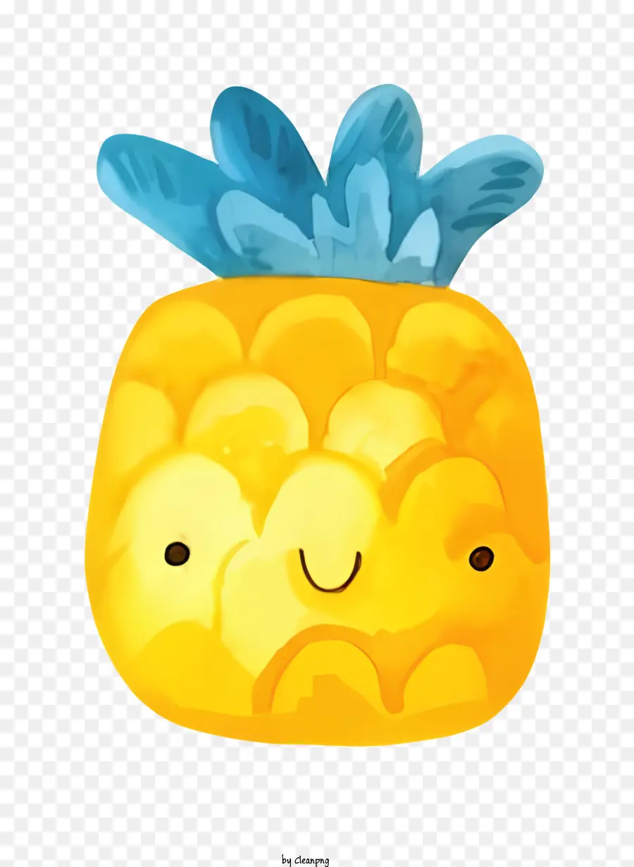 Dibujos Animados De Piña，Piña Sonriente PNG