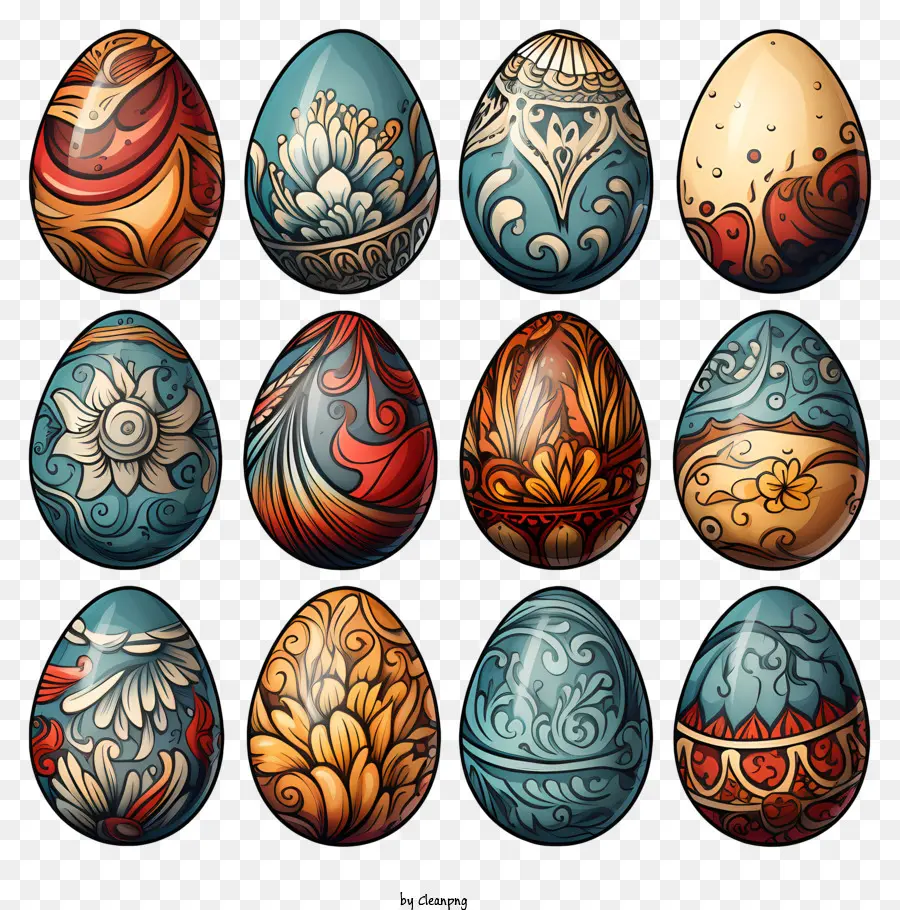 Huevos Rusos，Huevos Decorativos PNG