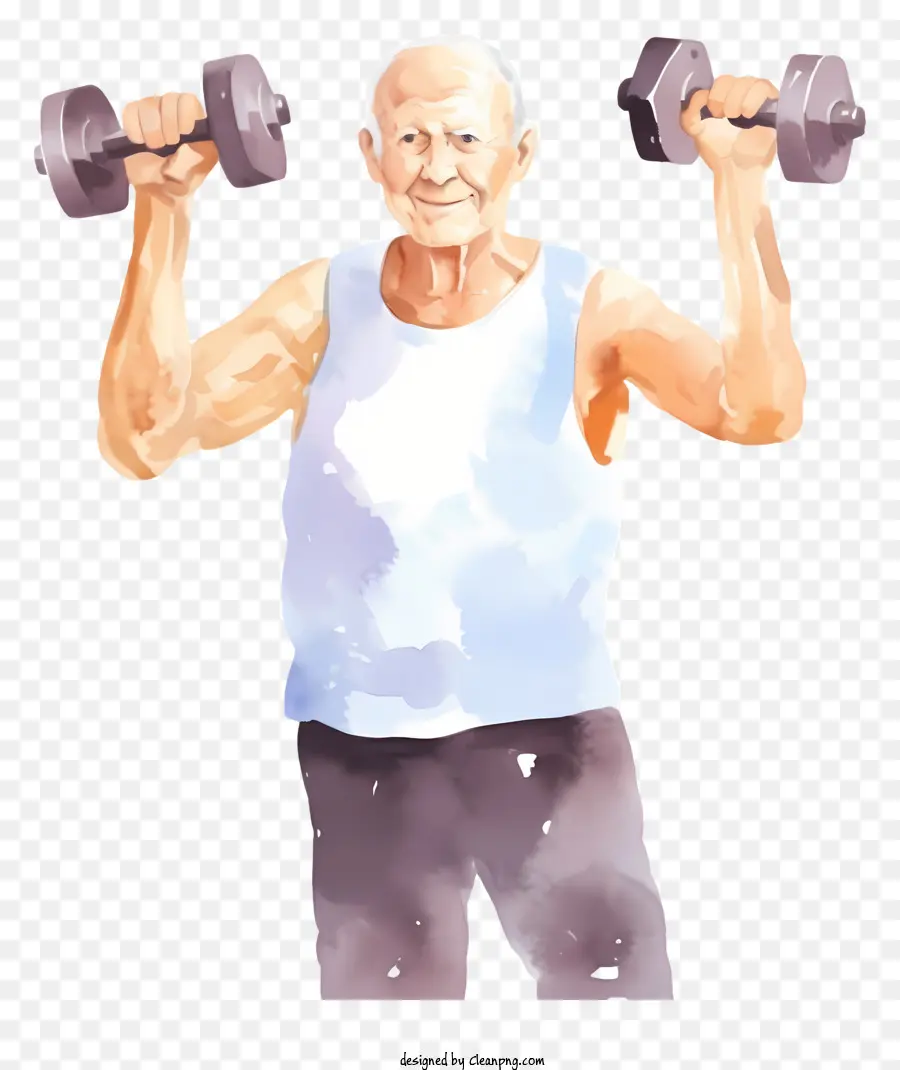 Fitness De Edad Avanzada，Entrenamiento De Fuerza Para Personas Mayores PNG