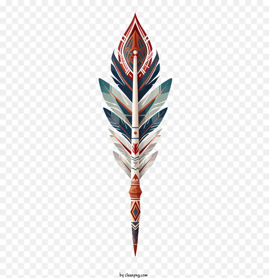 Flecha India，Pluma PNG