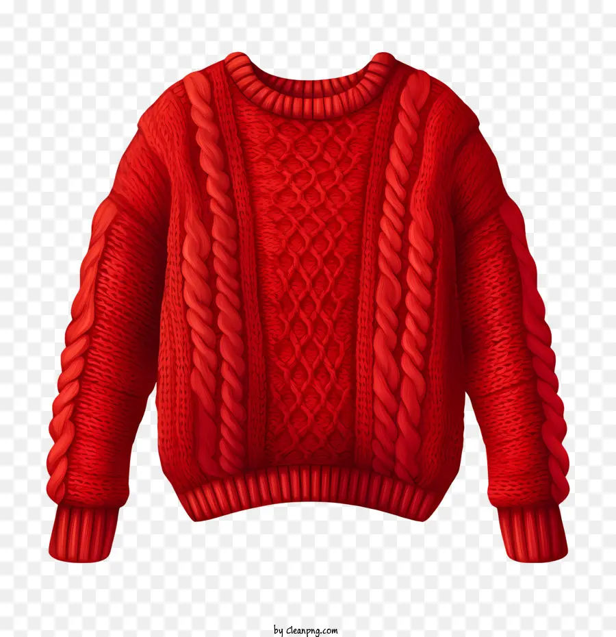 Suéter De Navidad，Suéter Rojo PNG