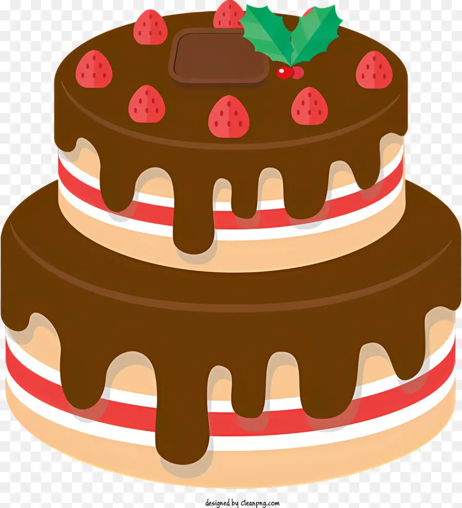 Pastel De Chocolate，Glaseado PNG