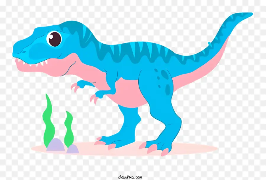 Blue Trex Dinosaur，Patas Traseras PNG