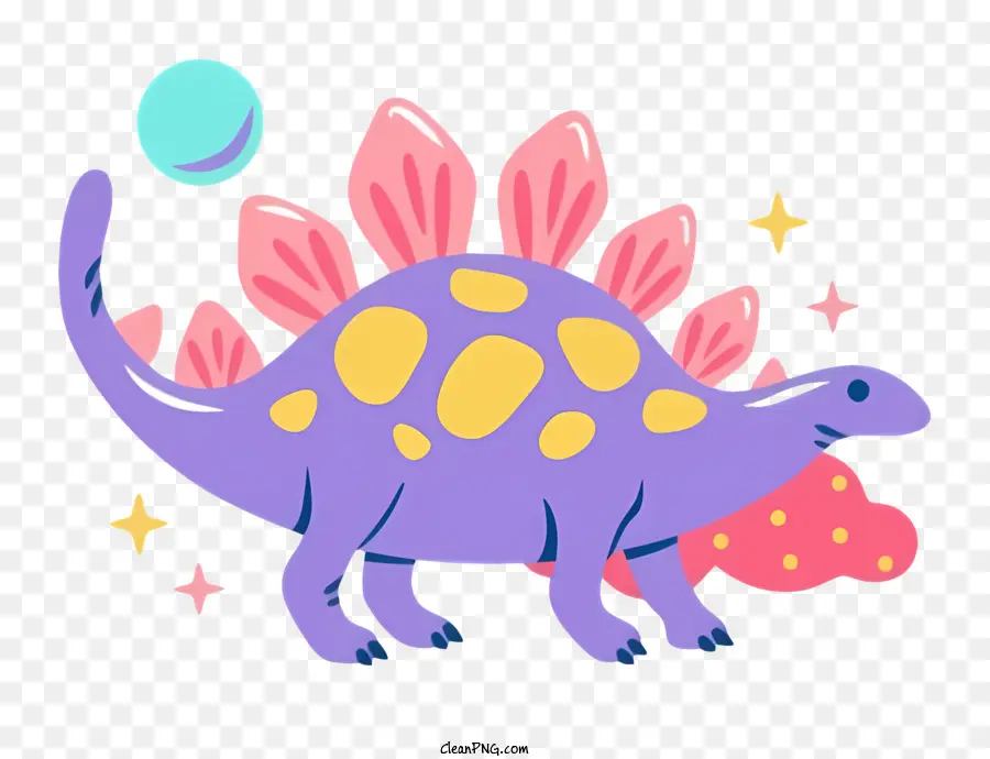 Púrpura De Dinosaurios，Criatura Escamosa PNG