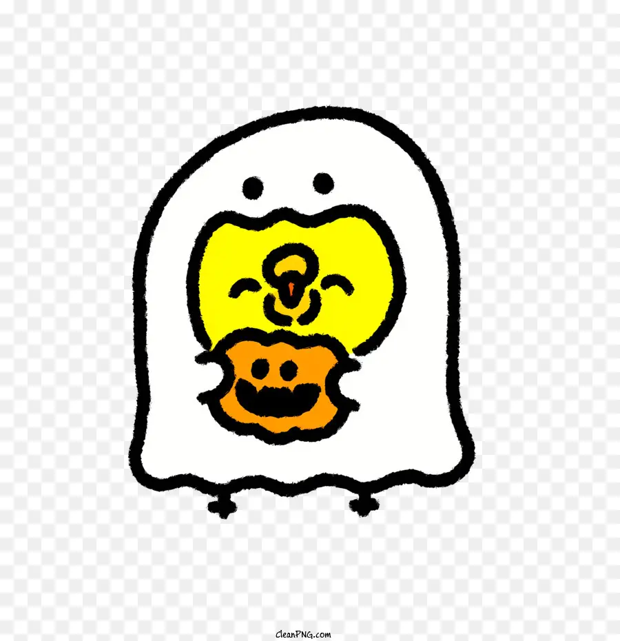 Dibujos Animados De Fantasmas，Halloween Carácter PNG