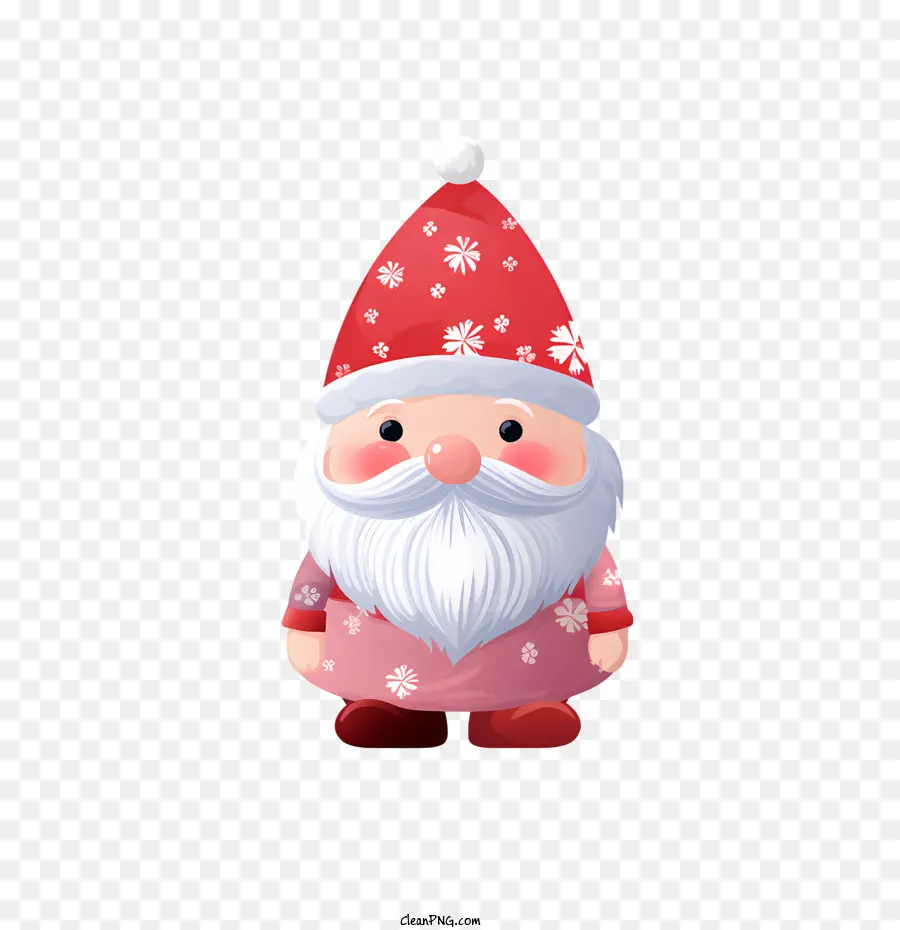 La Navidad De Gnome，Santa Claus PNG