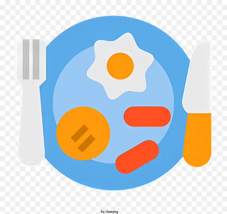 Plato De Comida，Eggs PNG