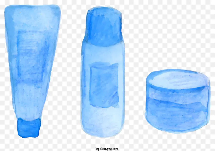 Pintura A La Acuarela，Botellas De Vidrio PNG