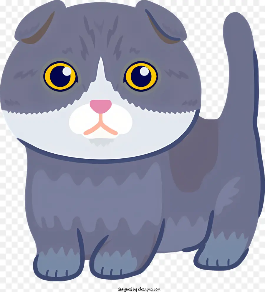 Lindo Gato，Gato De Dibujos Animados PNG