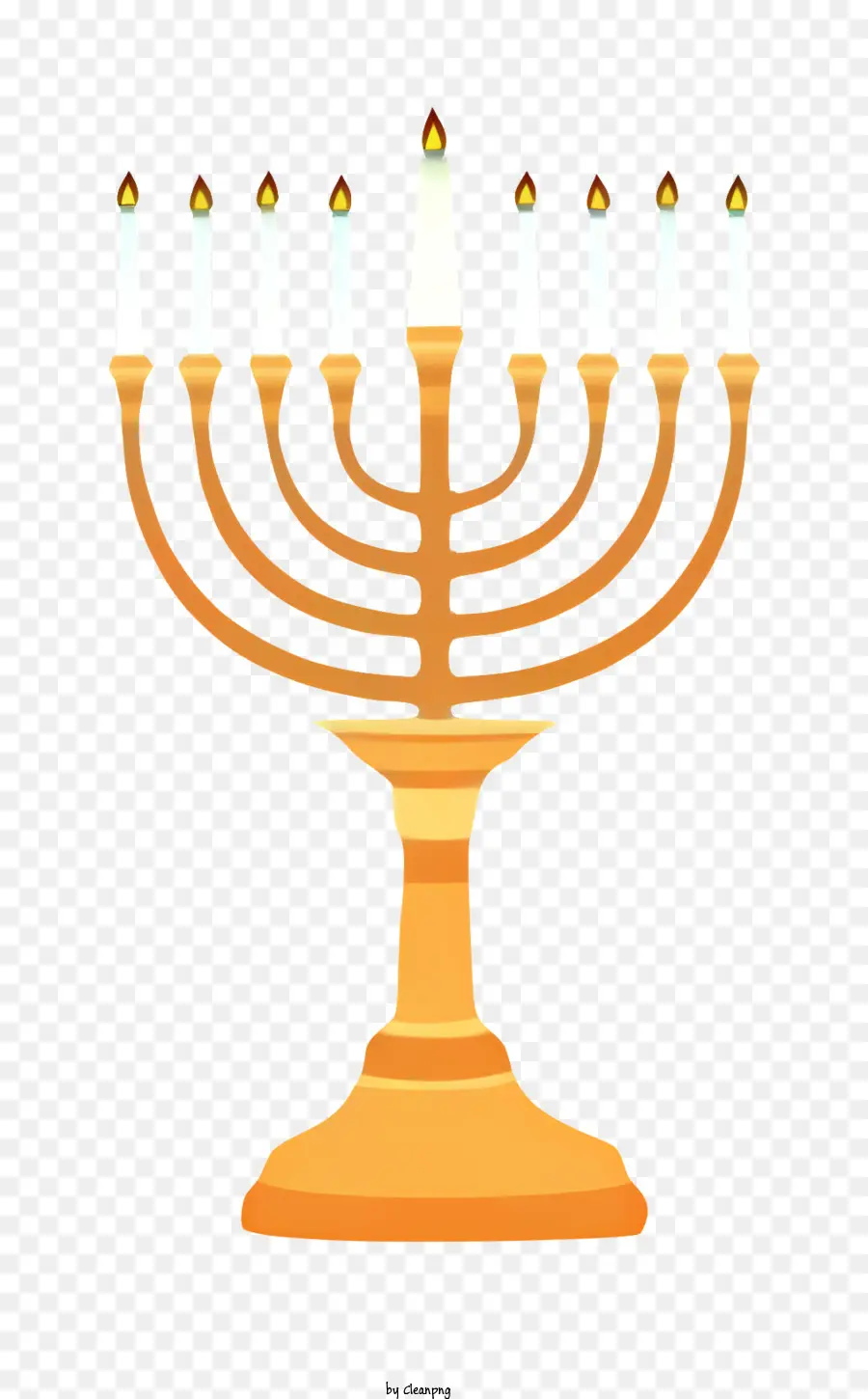 Menorah，Hanukkah PNG