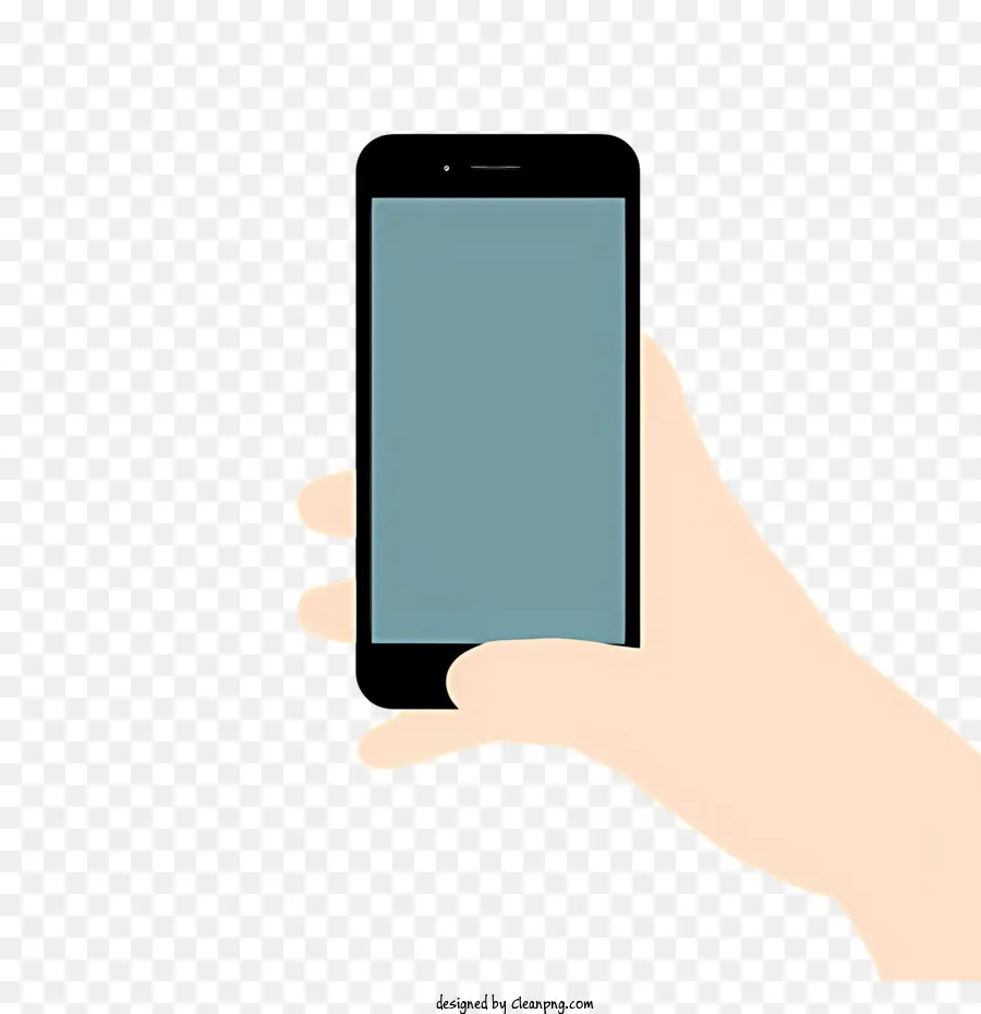 Smartphone，Pantalla En Blanco PNG