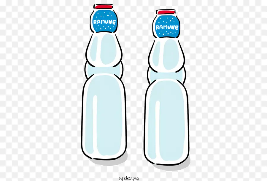 Botellas De Agua，De Plástico Transparente PNG