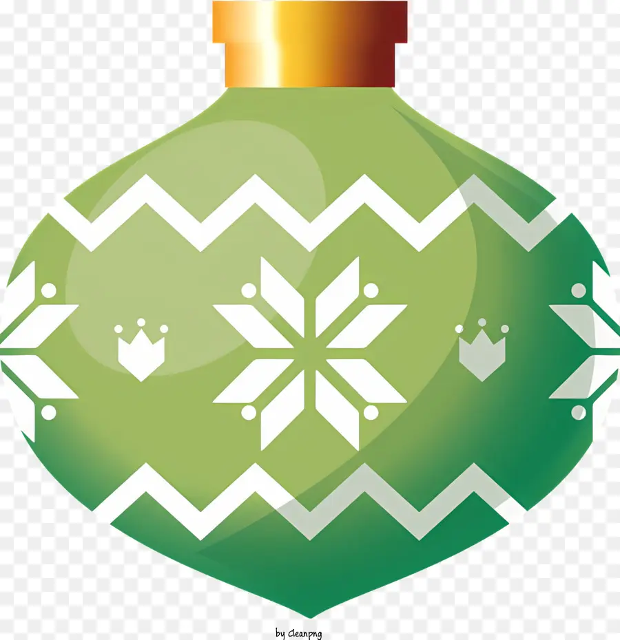 Verde Adorno De Navidad，Adorno PNG