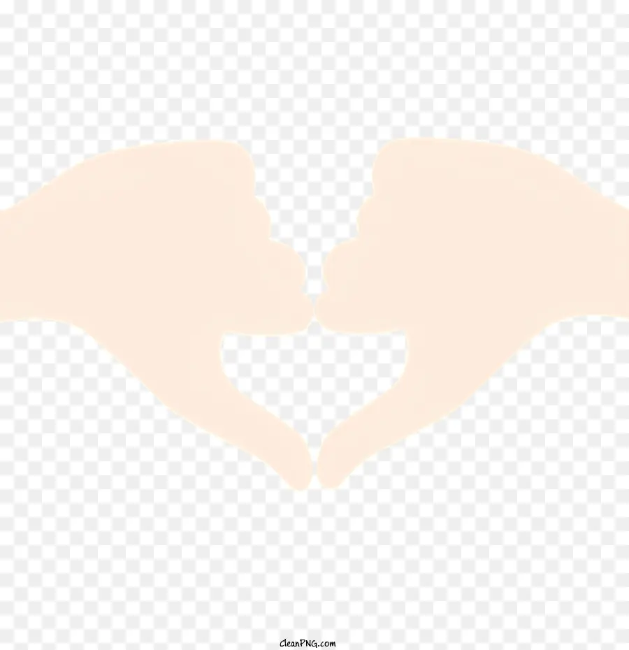 Corazón Con Las Manos，Gesto De Amor PNG