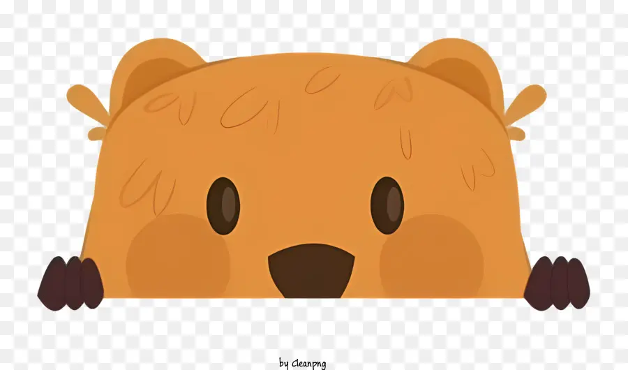 Lindo Oso Pardo，Expresión Triste PNG