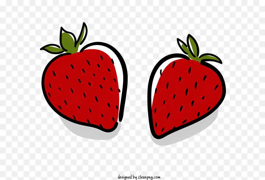 Fresas，El Rojo De Las Fresas PNG