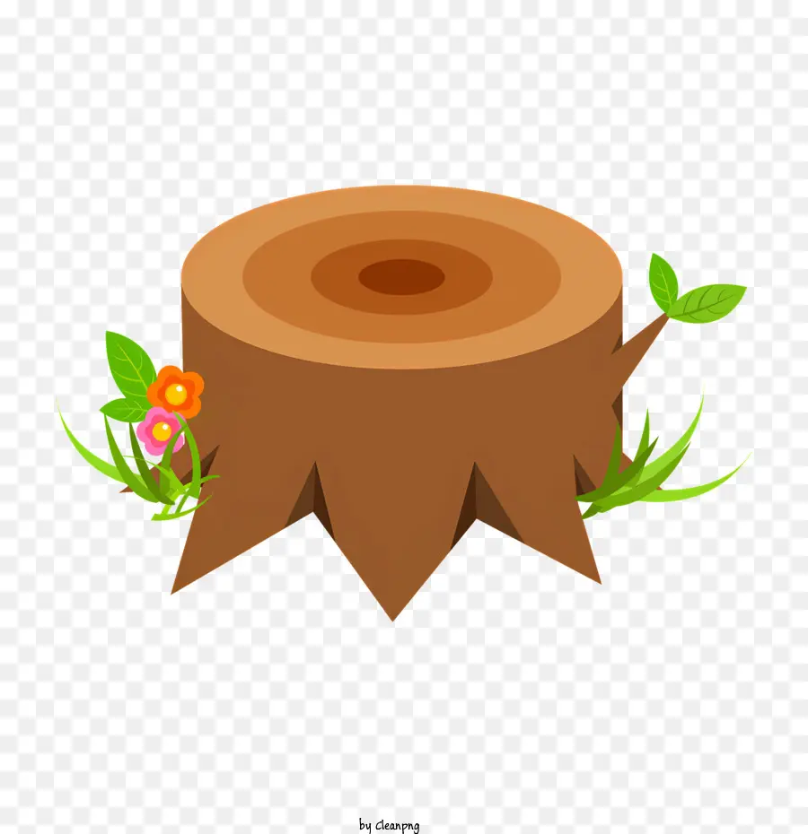 Tocón，Tocón De árbol PNG