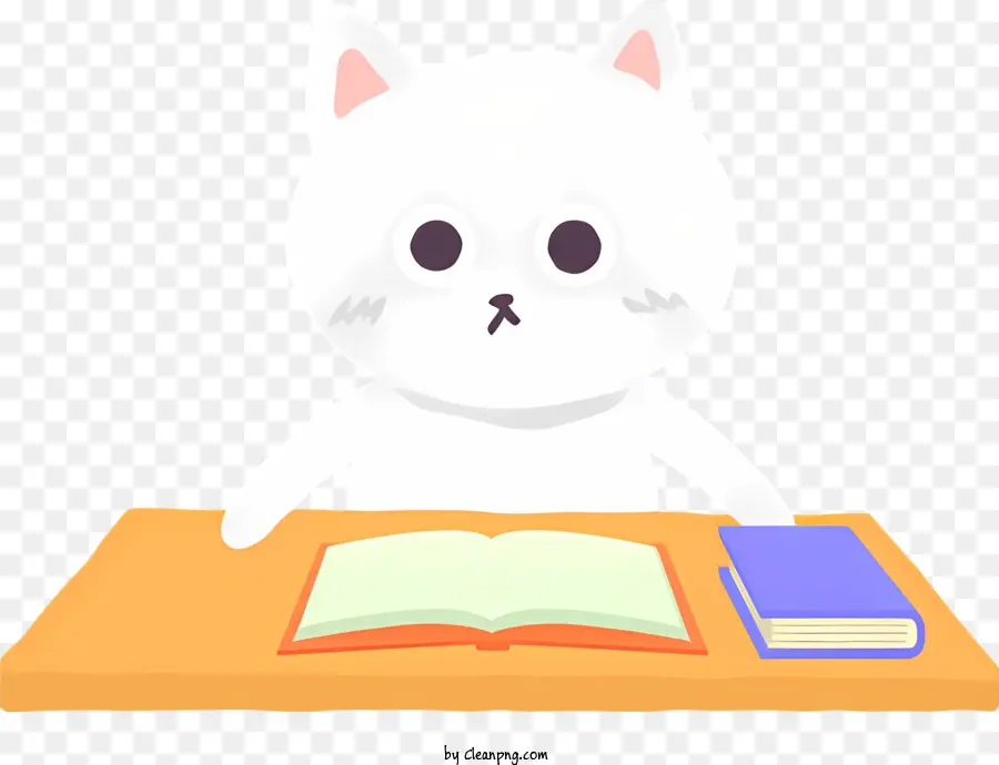 Gato Blanco，Escritorio PNG