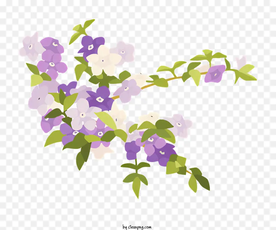 Flores，Flores De Color Púrpura PNG