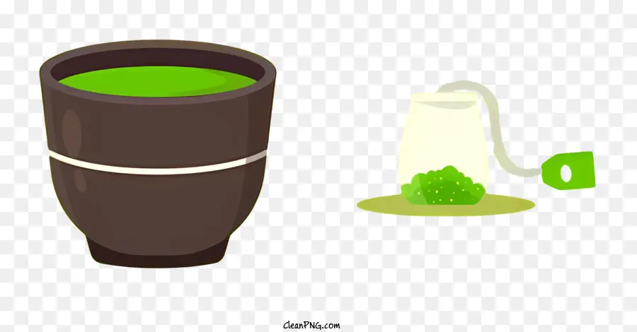 Té Verde，Taza PNG