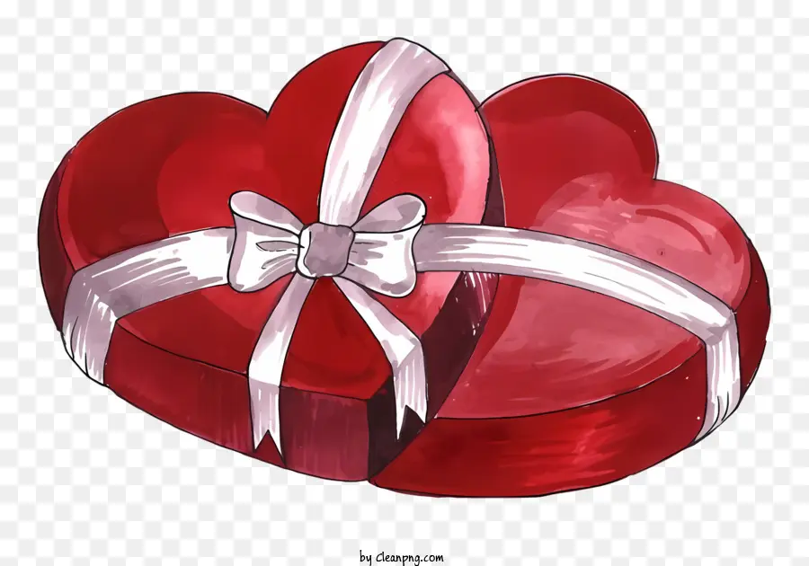 Cajas En Forma De Corazón，Regalo Romántico PNG