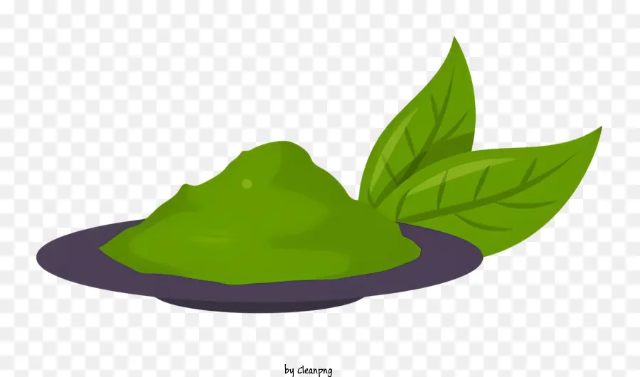 Matcha En Polvo，Polvo De Cocción Verde PNG