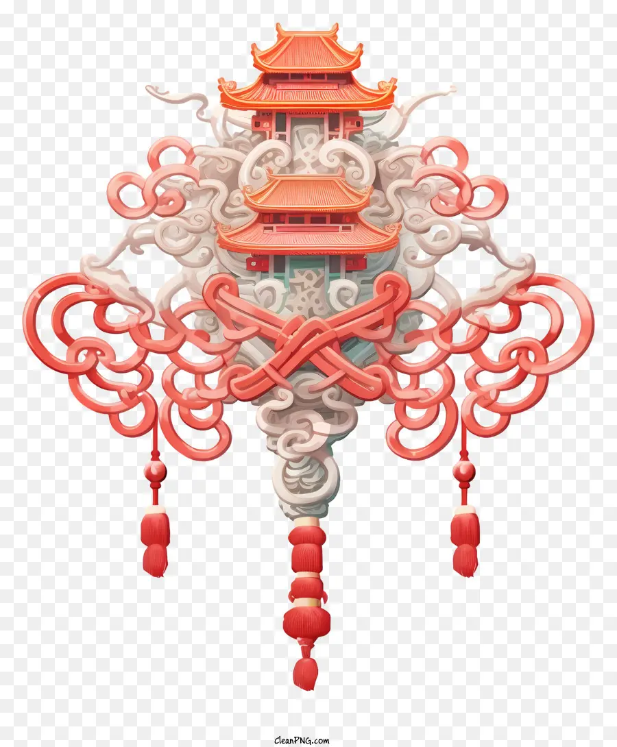 Pagoda China，Diseño Oriental PNG