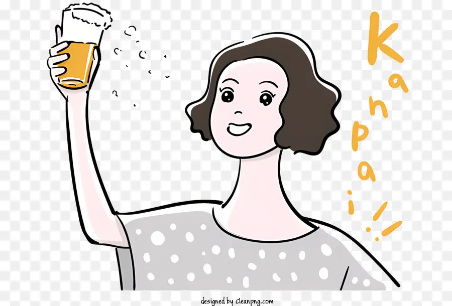 Mujer，La Cerveza PNG