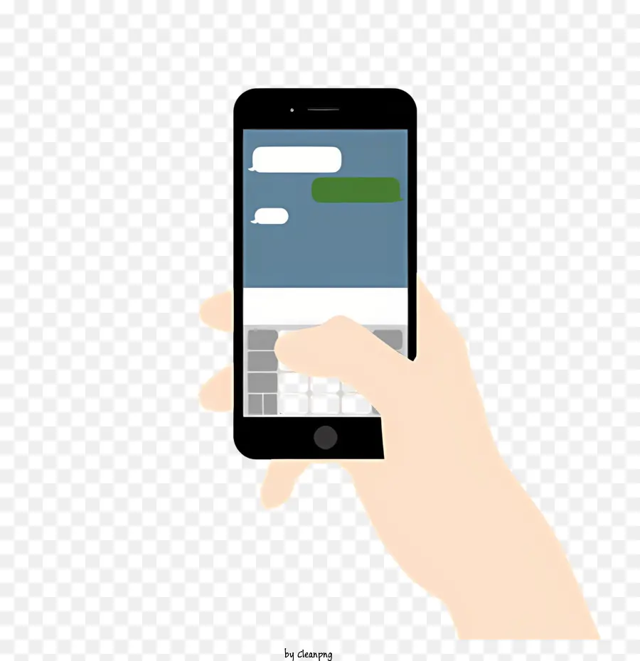 Teléfono Inteligente，Mano Sosteniendo Teléfono Inteligente PNG