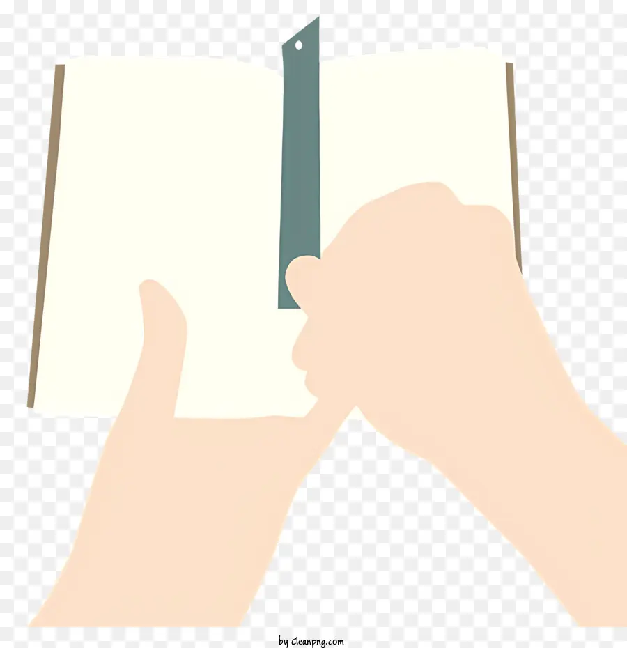 Libro De Mano，Libro Abierto PNG