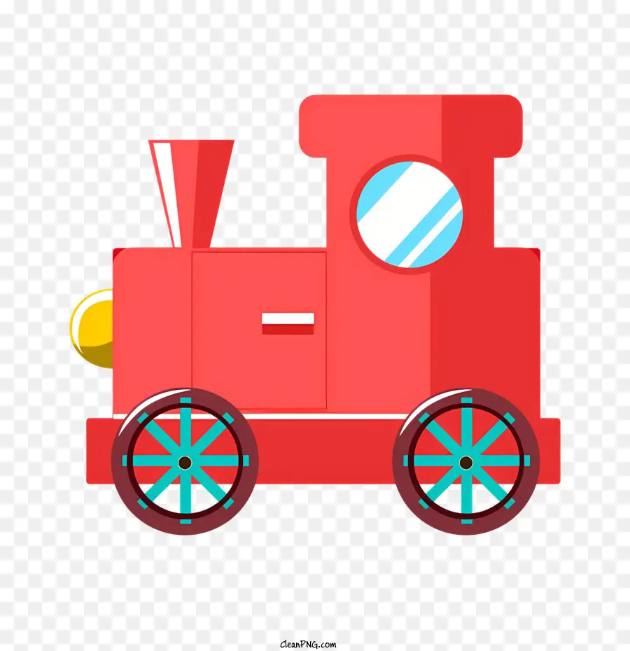 Tren De Juguete，Tren De Juguete Rojo PNG