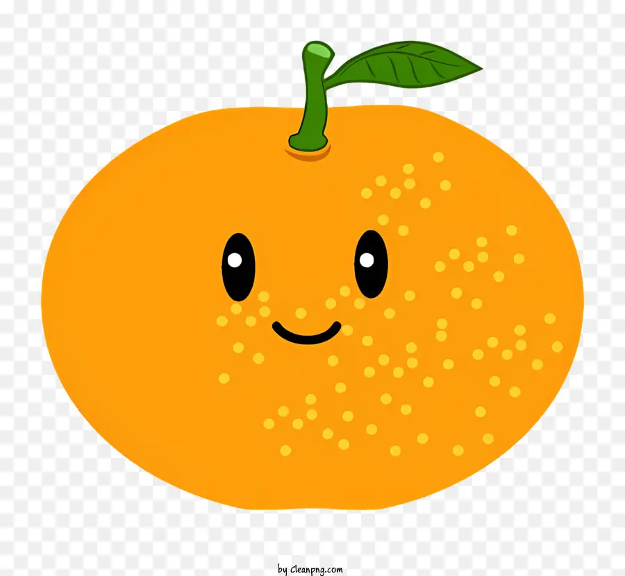 Naranja Sonriente，Feliz Fruta PNG
