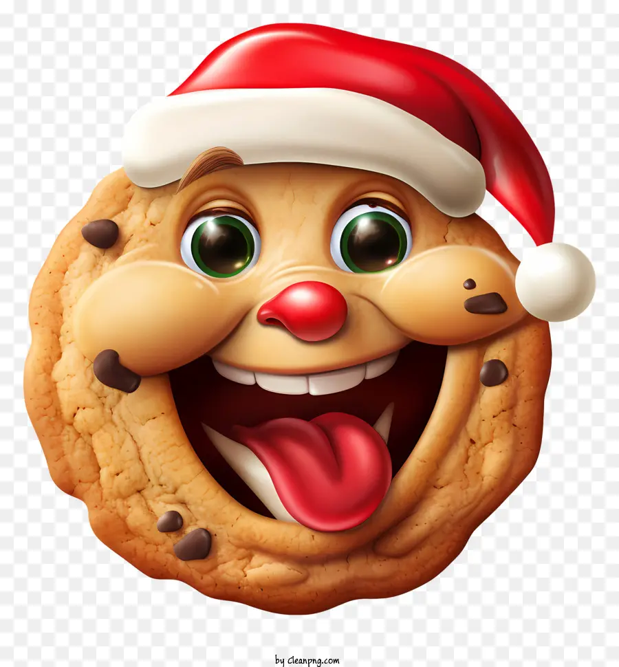 Santa Claus，Cookie PNG