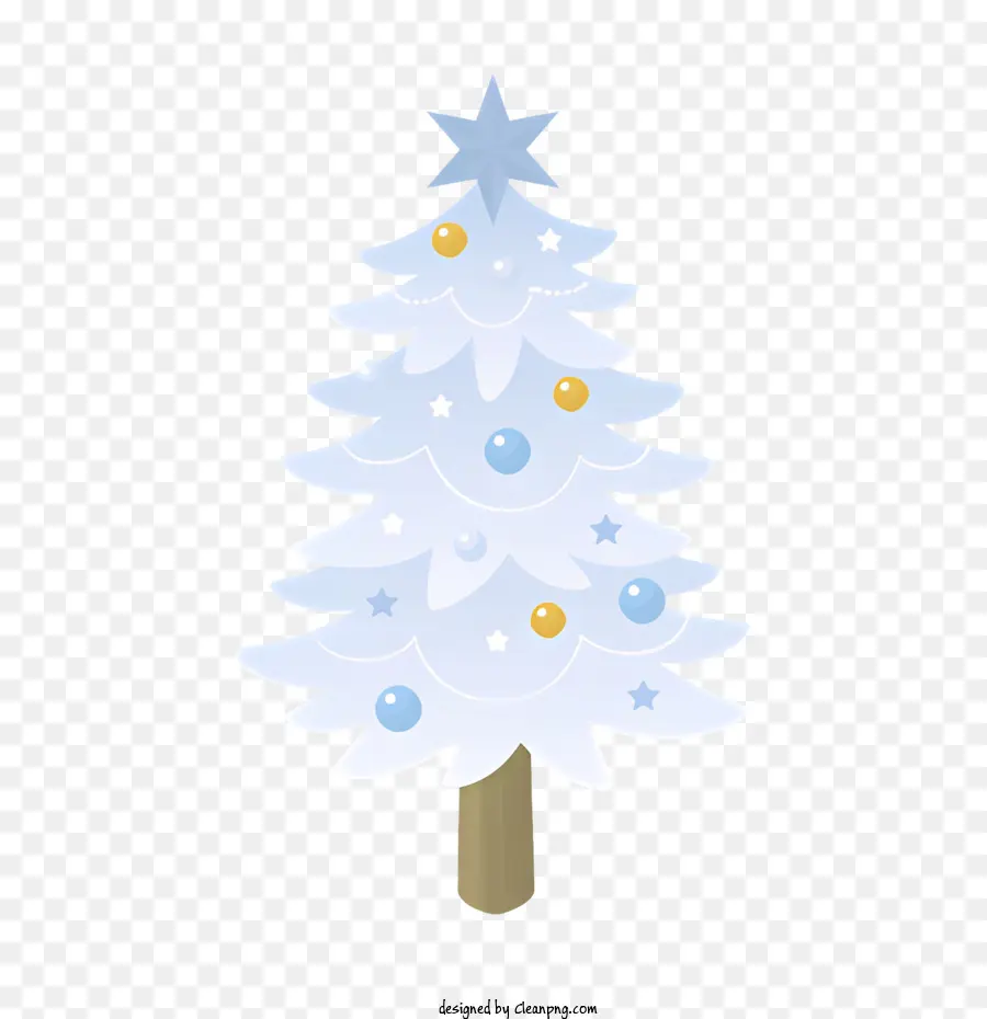 árbol De Navidad，Nieve Cubierta PNG