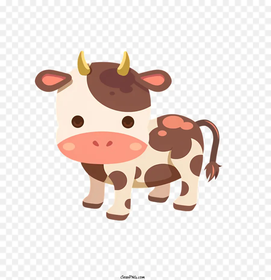 Vaca Bebé，Lindo Vaca PNG