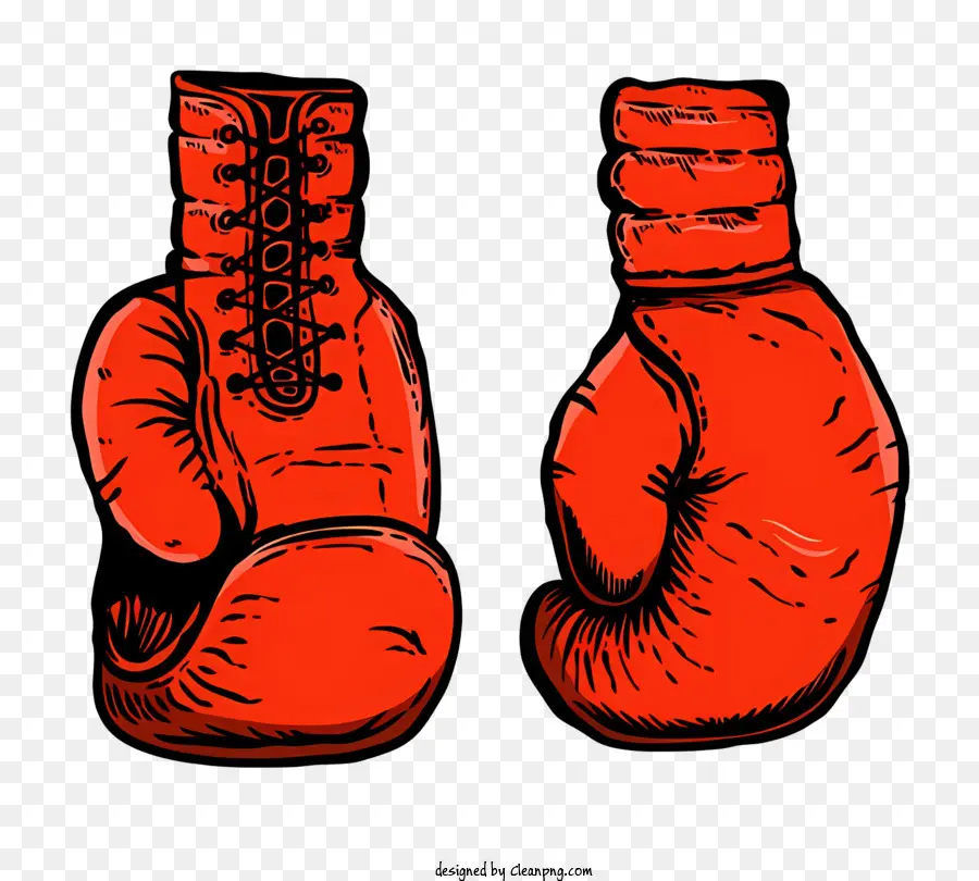 Guantes De Boxeo，Rojo Guantes De Boxeo PNG