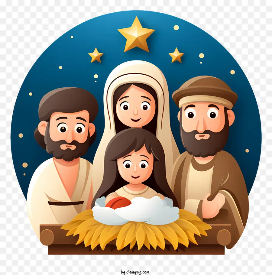 Escena De La Natividad，Niño Jesús PNG