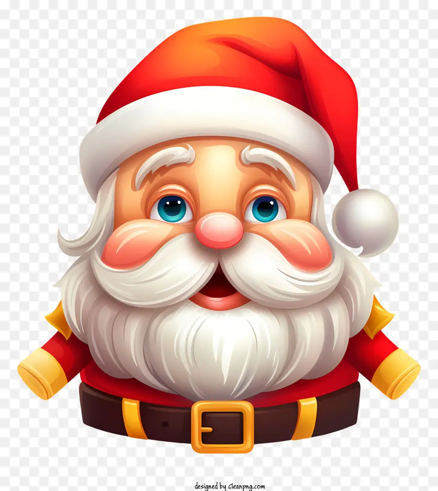 Santa Claus，Estilo De Dibujos Animados PNG