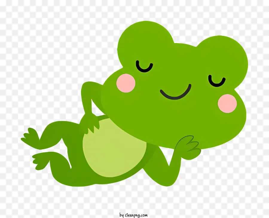 Lindo De La Rana，Cartoon Frog PNG