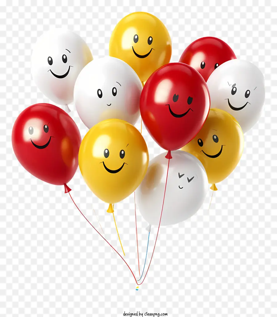 Globos，Globos Sonrientes PNG