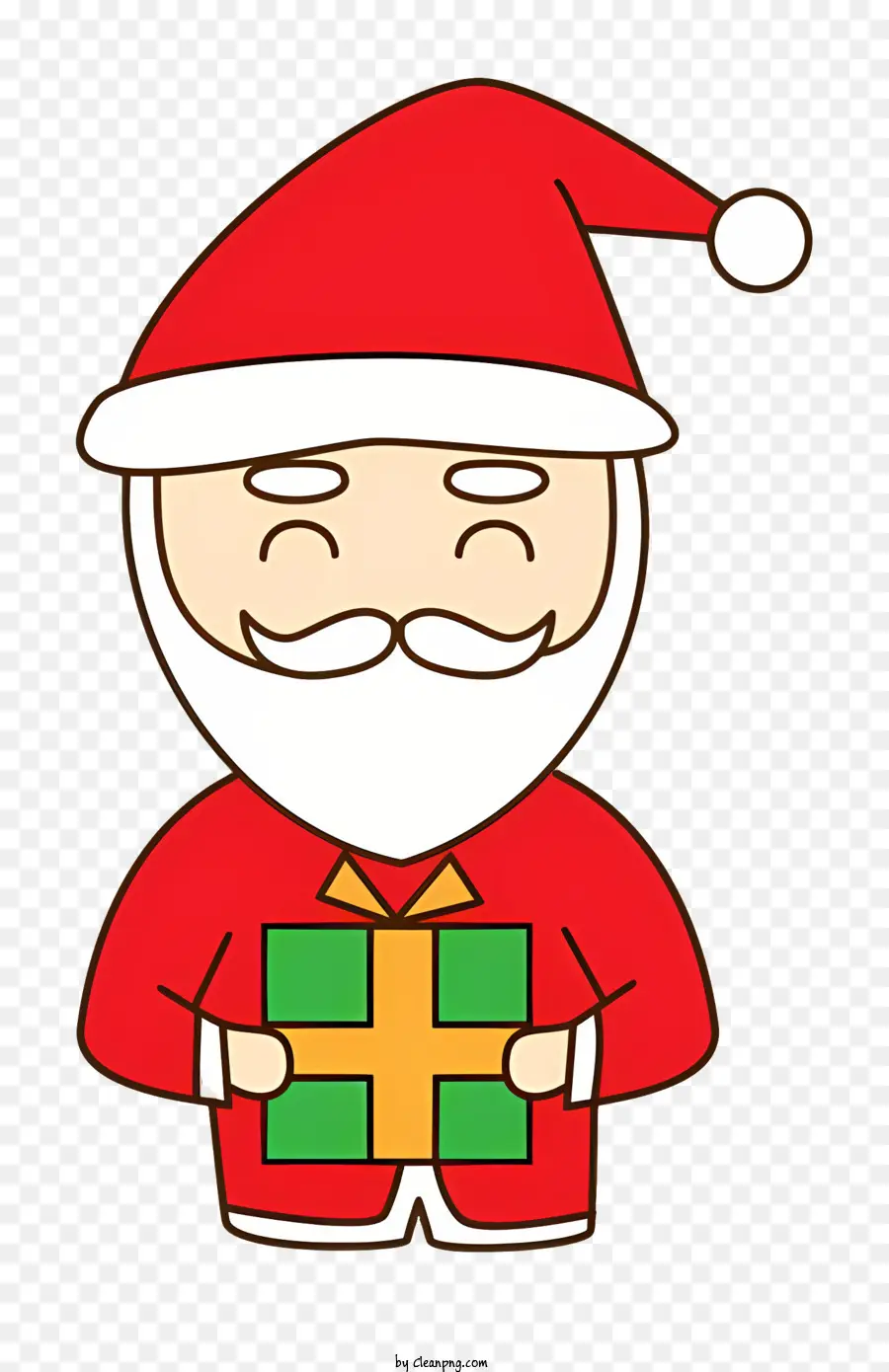 Papá Noel，Regalo PNG