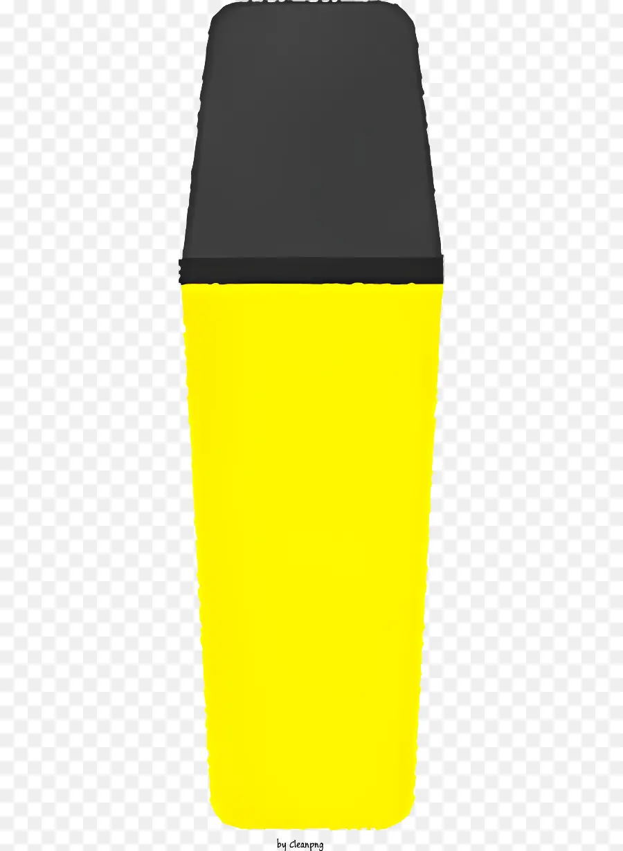 Dibujos Animados，Resaltador Amarillo PNG