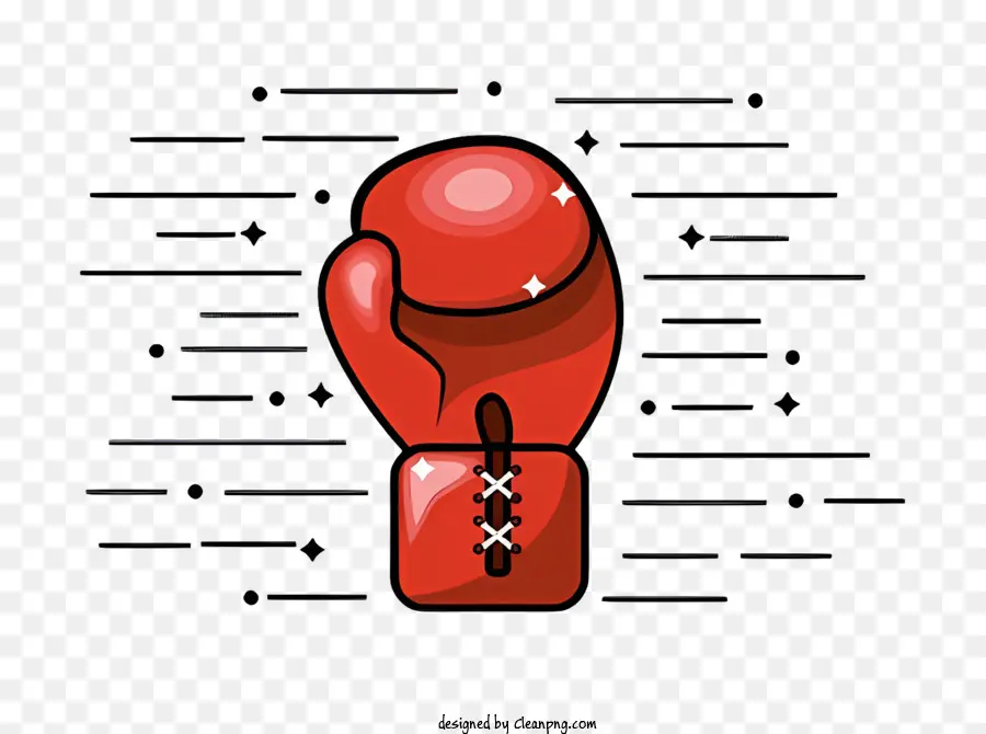 Guante De Boxeo，Rojo PNG