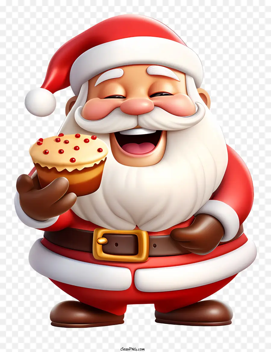 Santa Claus，Donut PNG