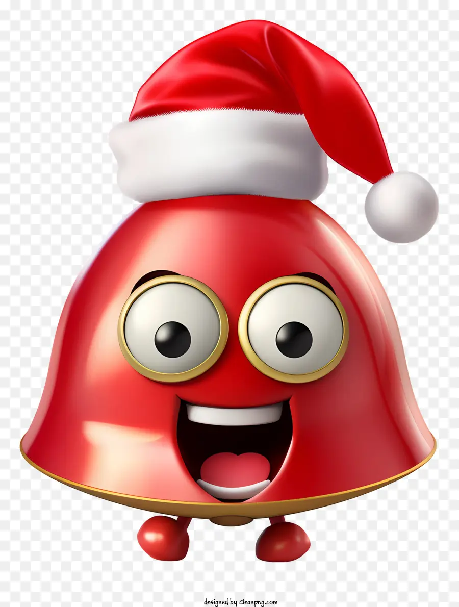 Personaje De Dibujos Animados，Campana De Navidad PNG