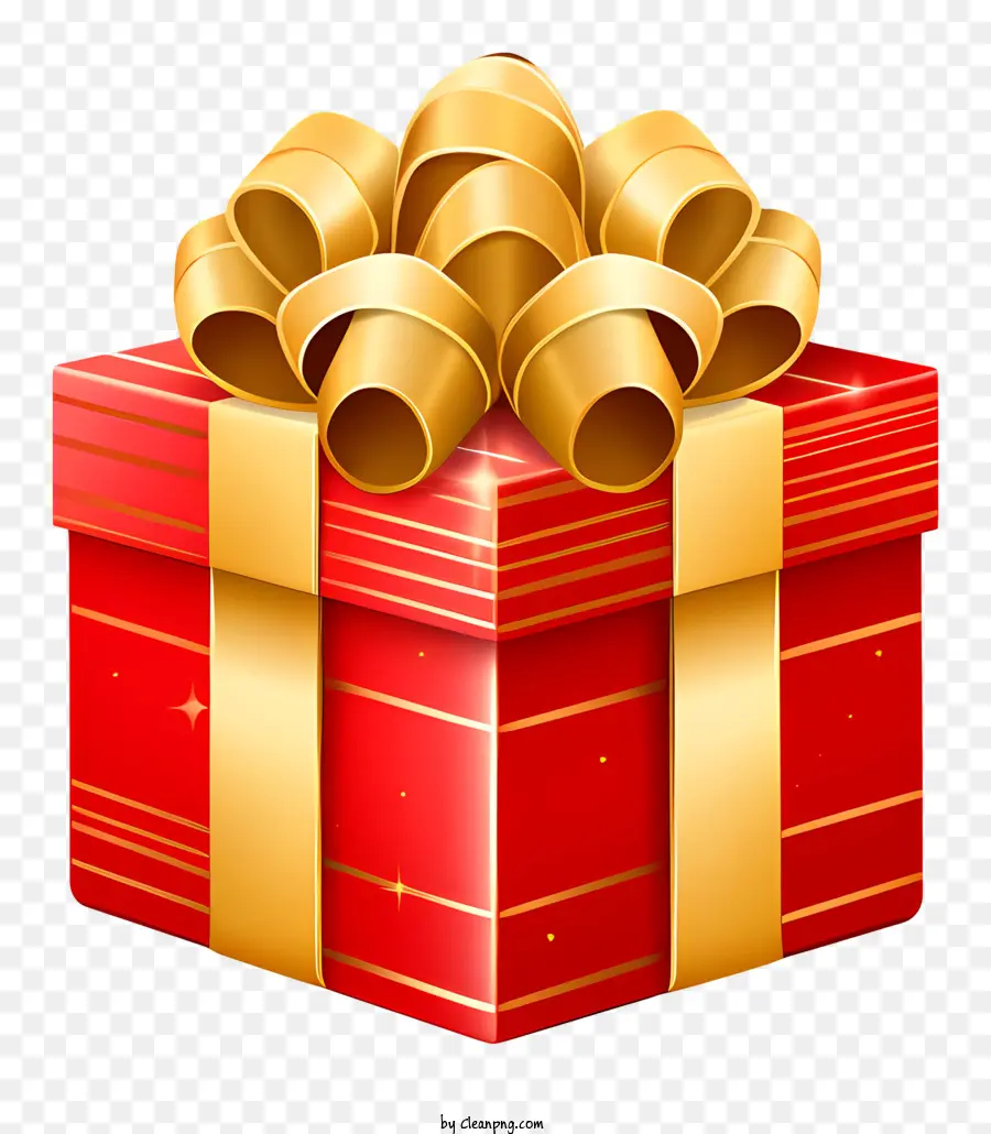 Caja De Regalo，Rojo PNG